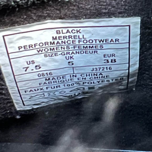 Merrell Weatherproof Leather Boots - Picture 9 of 14